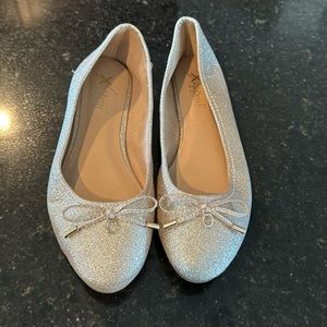X Appeal women’s dress shoes sparkly gold size 7.5 worn once
